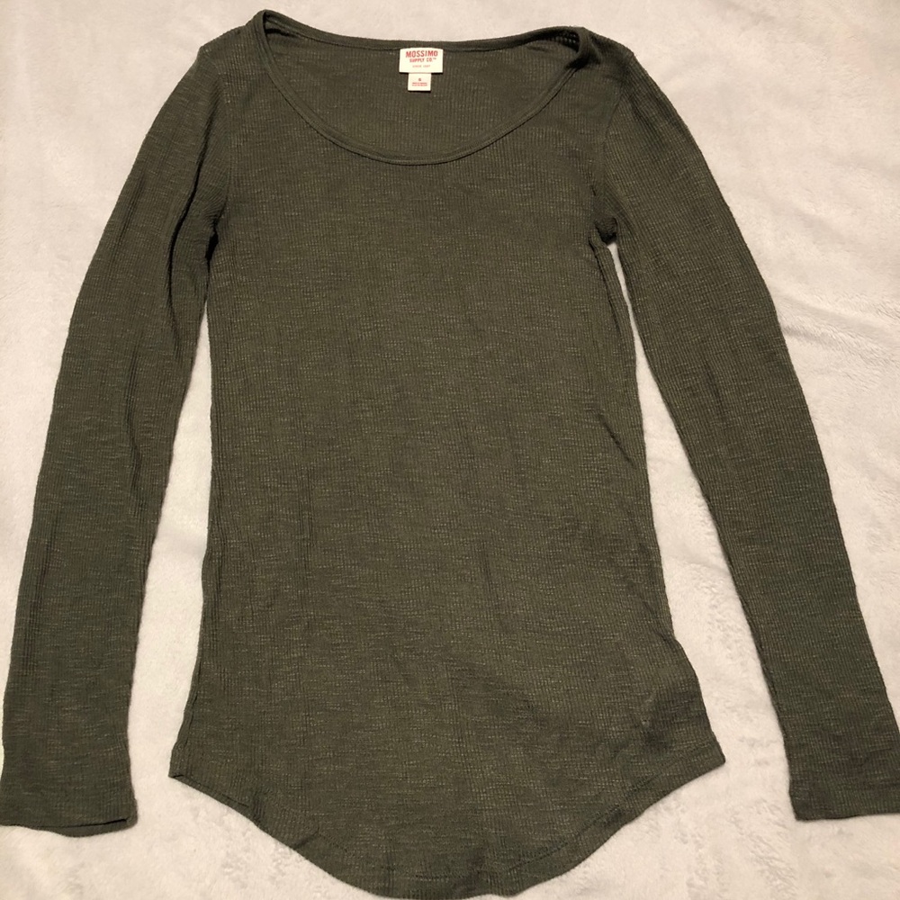 Waffle knit long sleeve :)